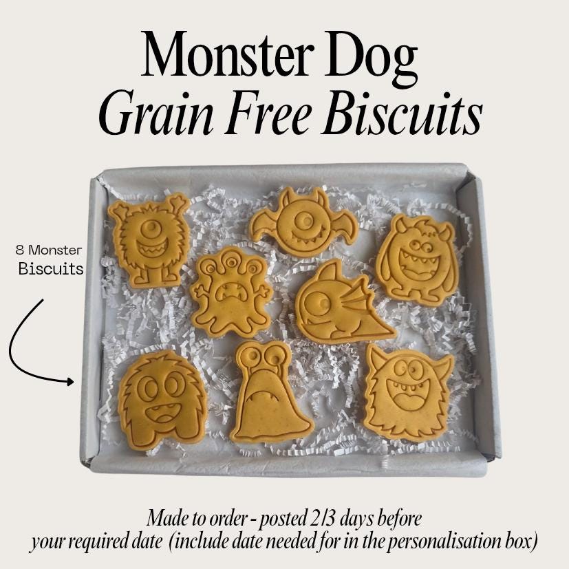 Monster Dog Biscuits Hamper - Woof&Crunch