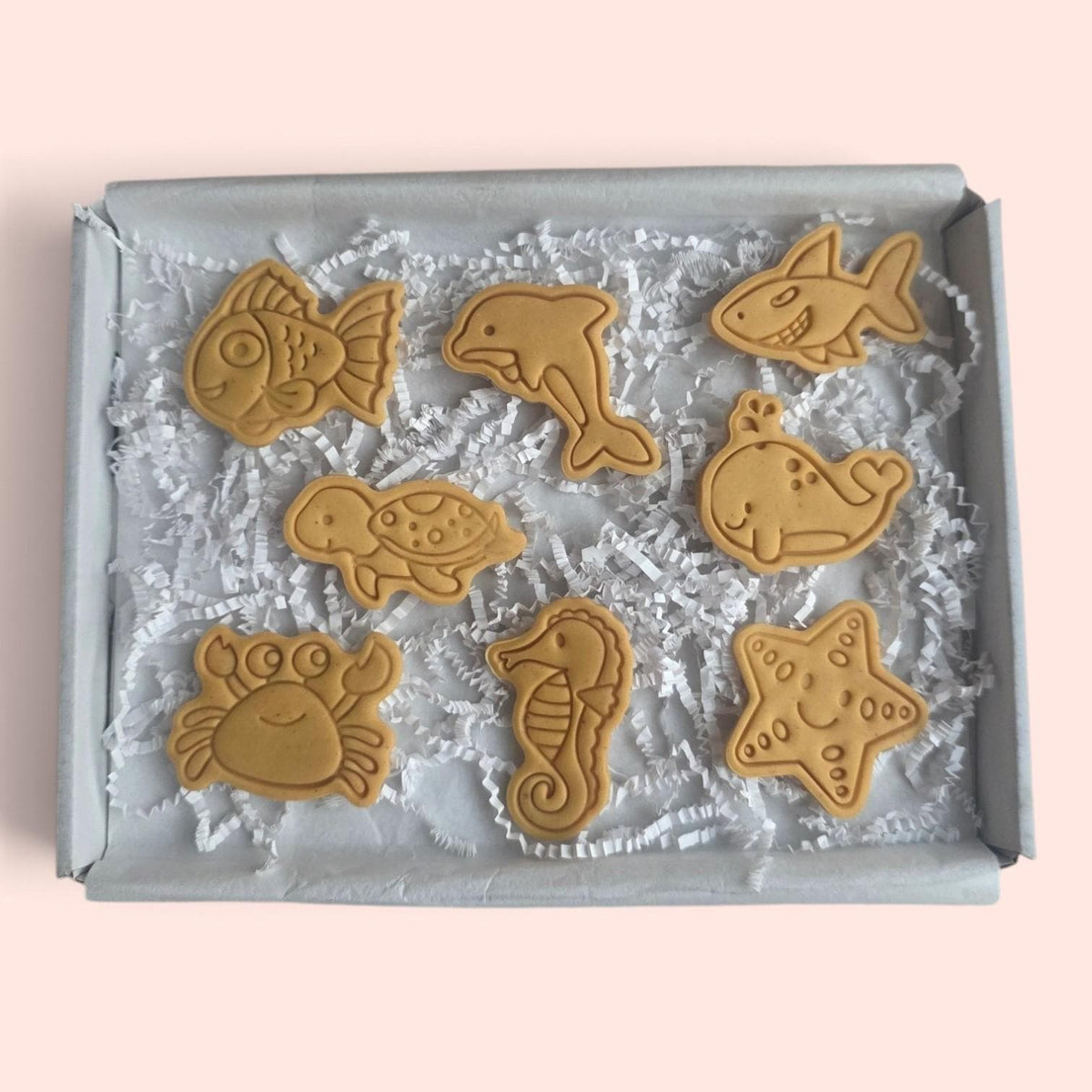 Under the Sea Dog Biscuits - Woof&Crunch