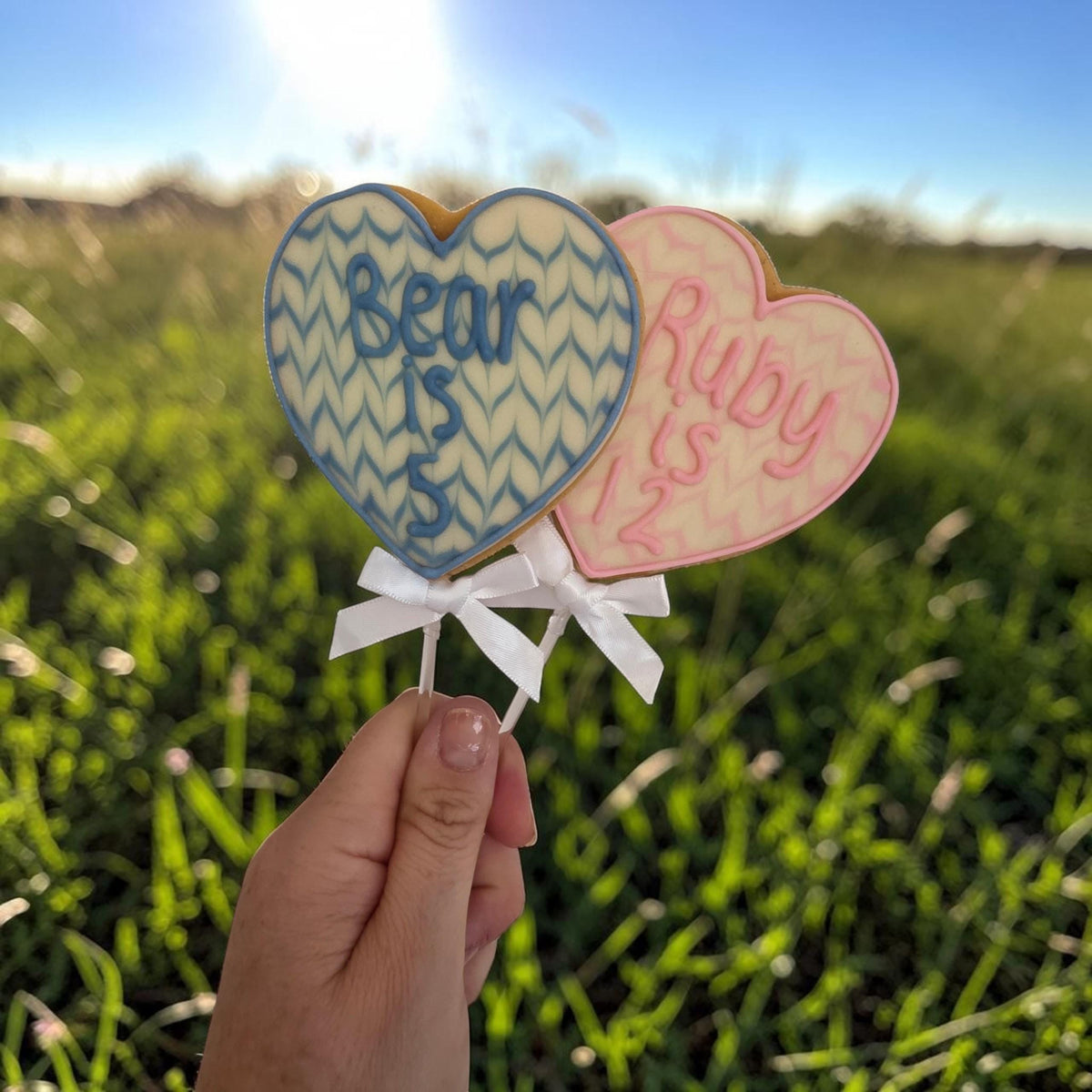 Personalised Dog Birthday Biscuit Lolly - Woof&Crunch